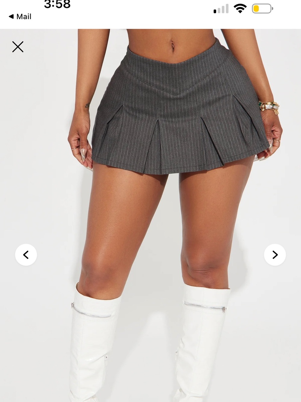 Fashion nova skort